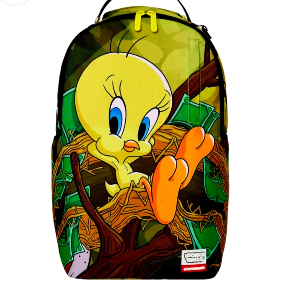 Sprayground its! Tweety Backpack Tweety Bird Limited Edition Brand New Flawless